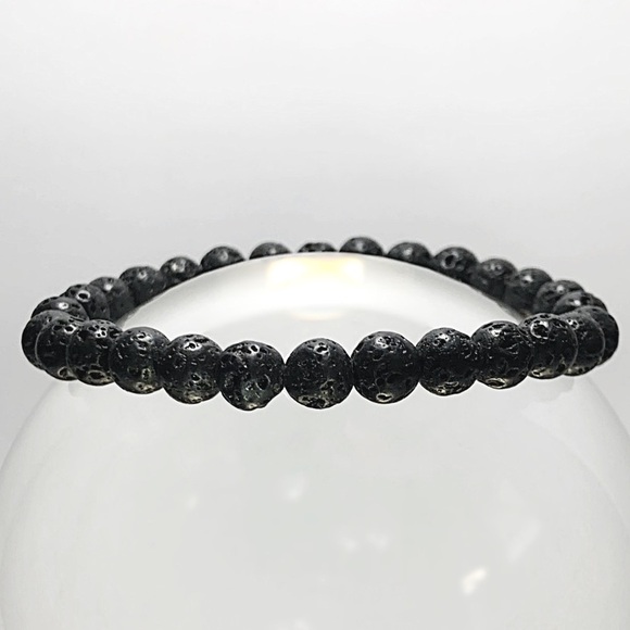 3 LEFT! Tanzania Lava Rock Oil Diffuser Bracelet! - Picture 4 of 4